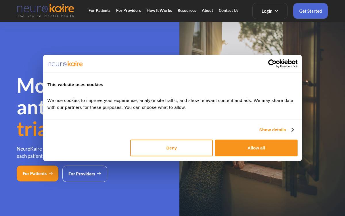 Neurokaire website preview