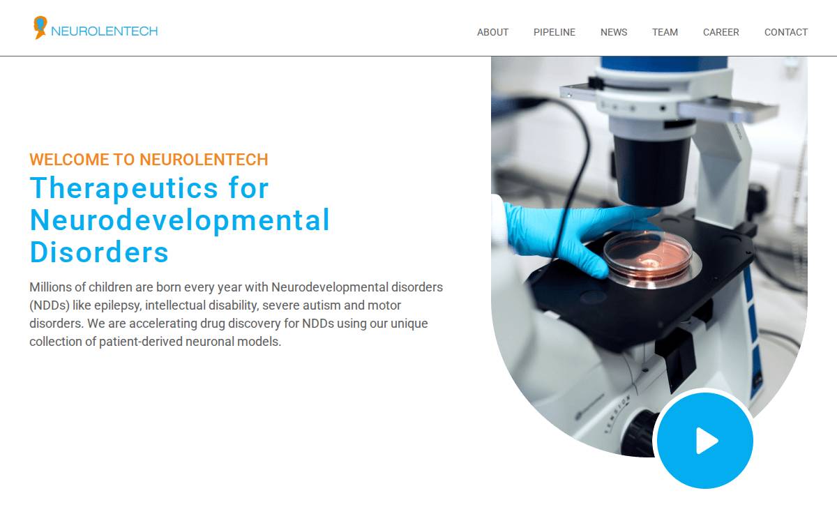 Neurolentech website preview
