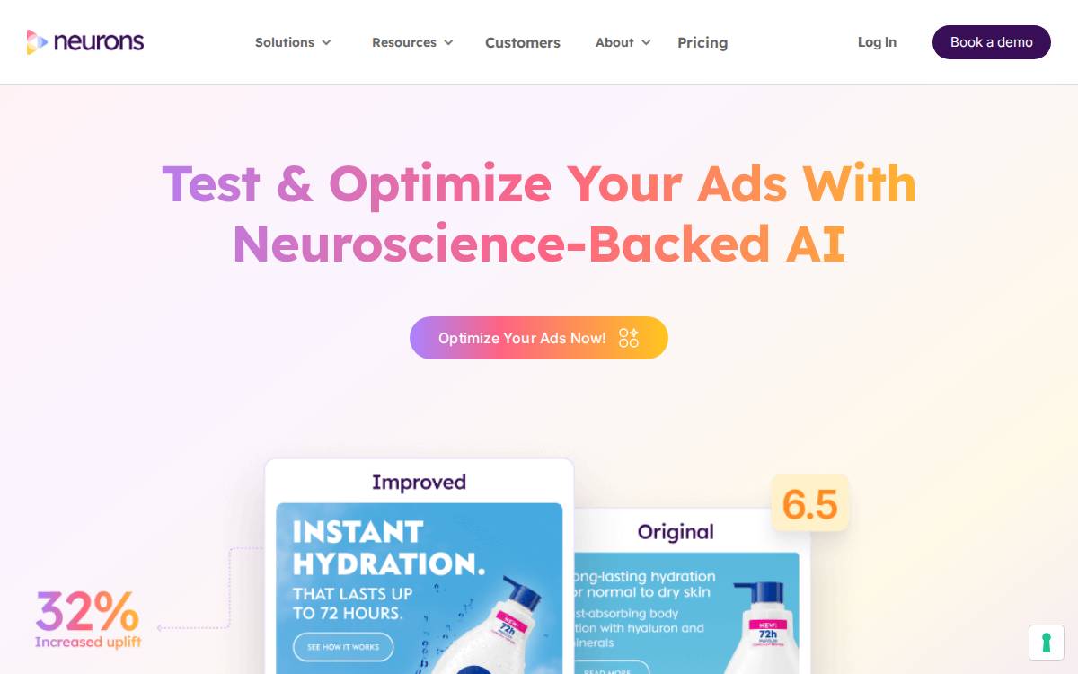 Neuronsinc website preview