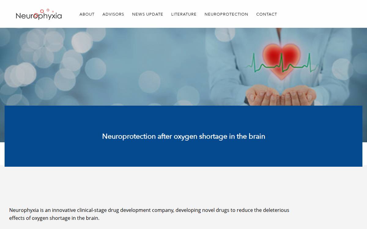 Neurophyxia website preview