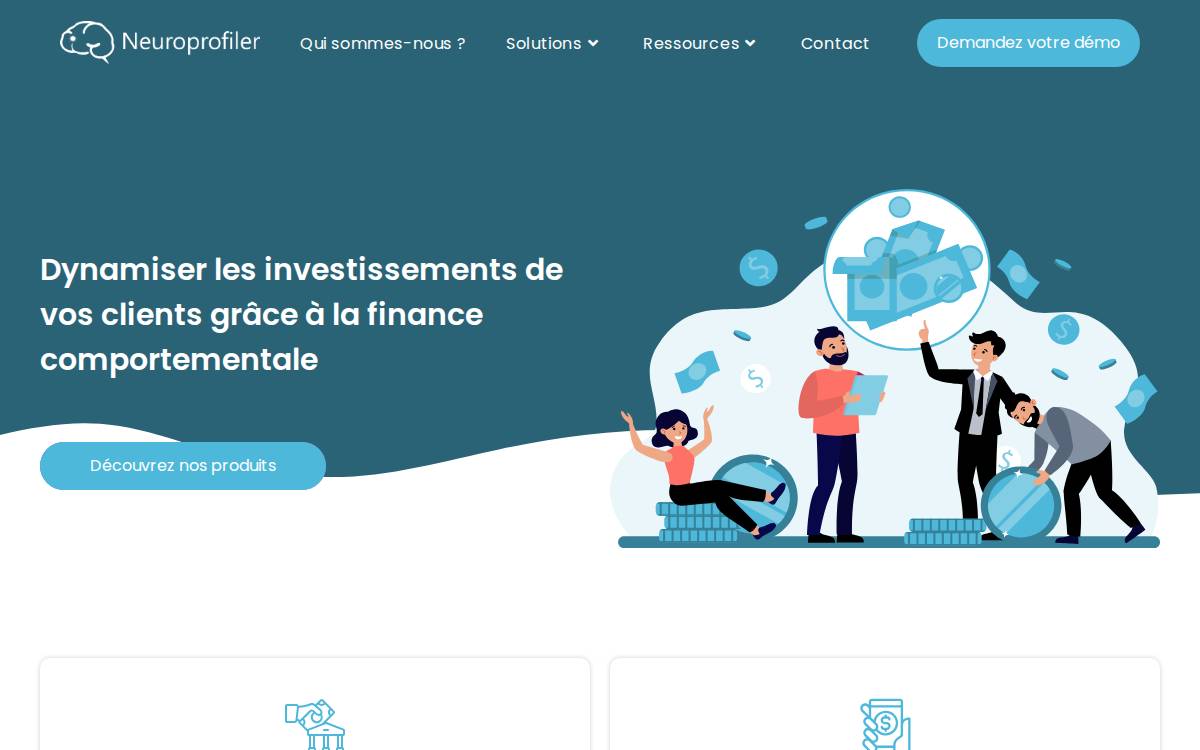 Neuroprofiler website preview