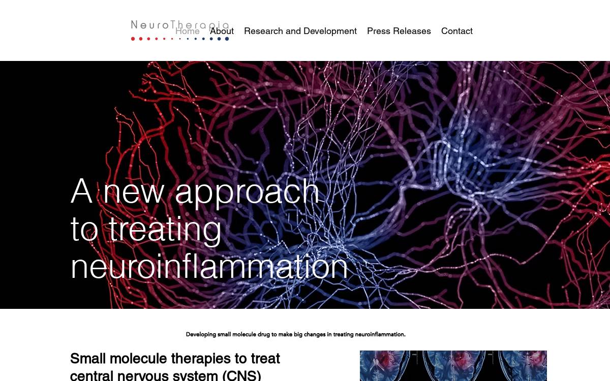 Neurotherapia website preview