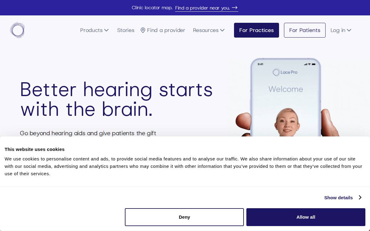 Neurotone AI website preview