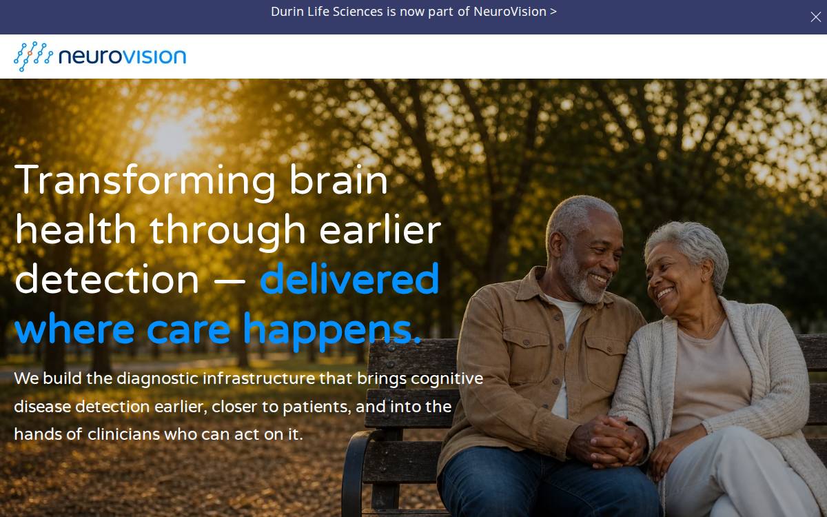 NeuroVision Imaging website preview