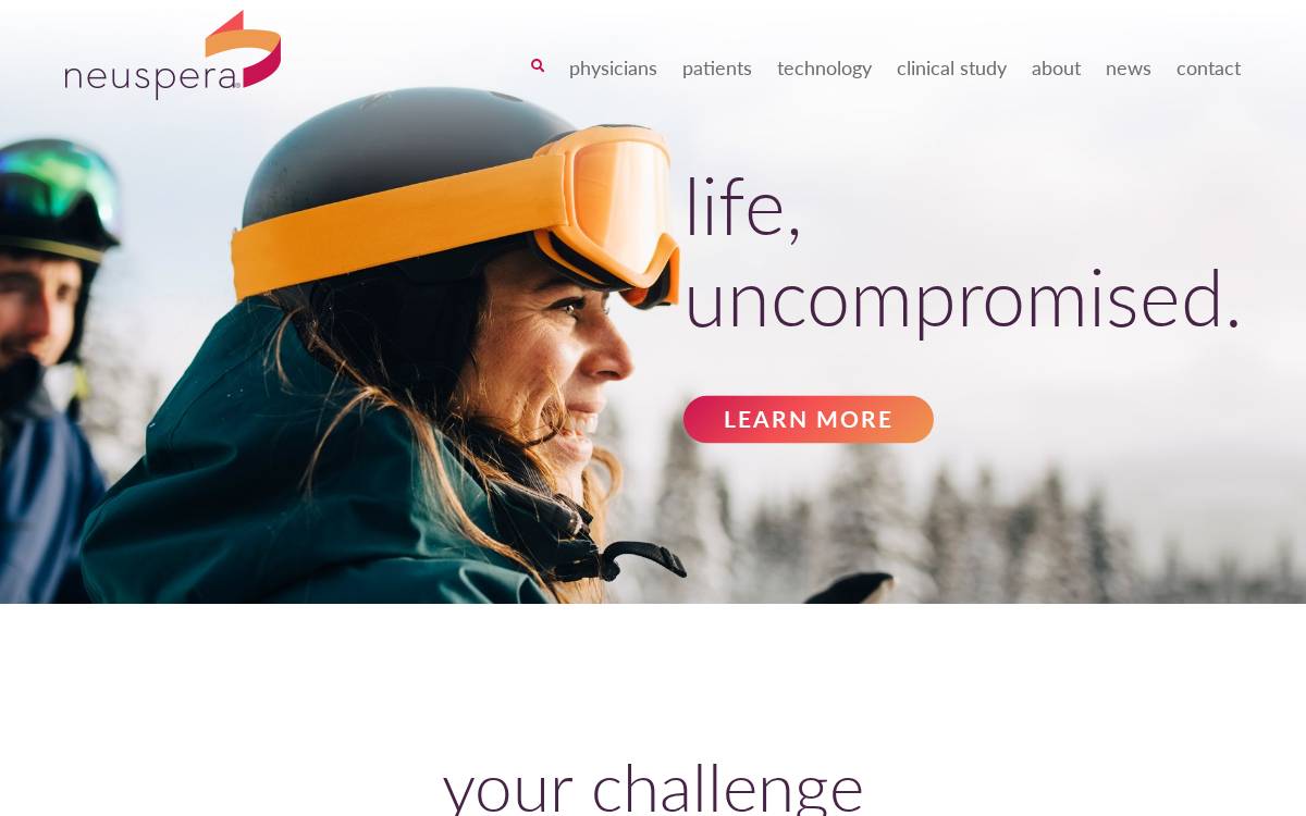 Neuspera Medical, Inc. website preview