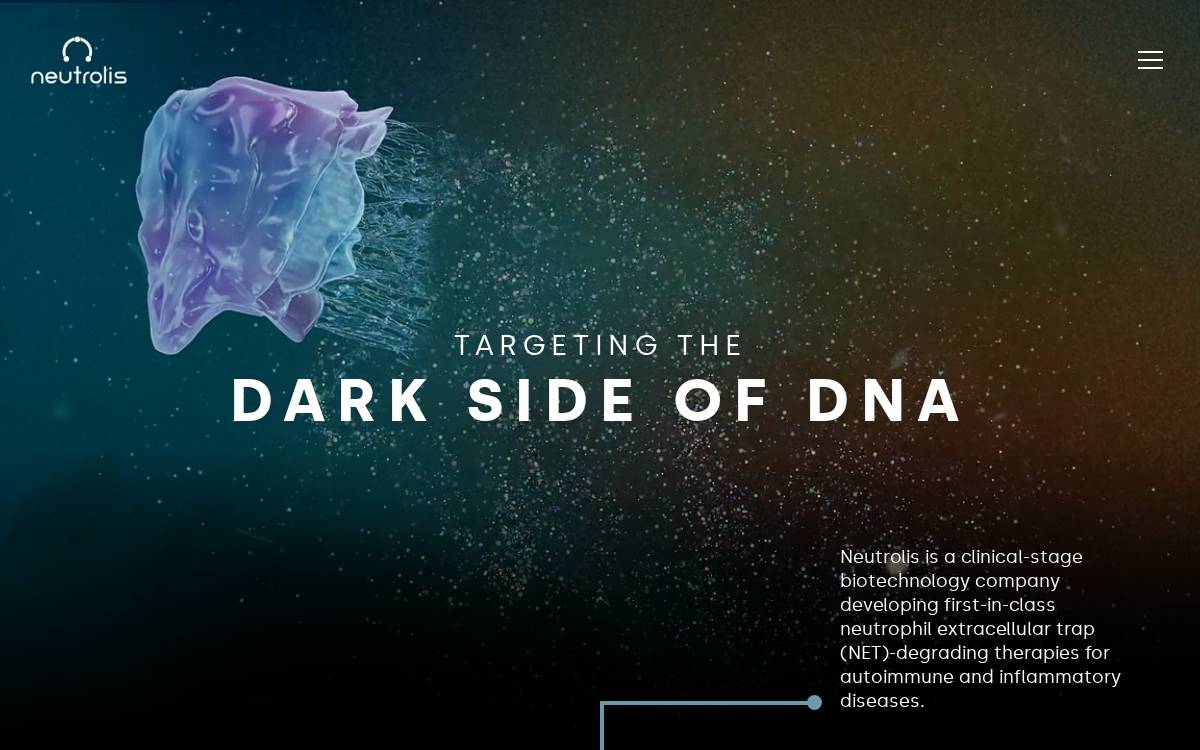Neutrolis website preview