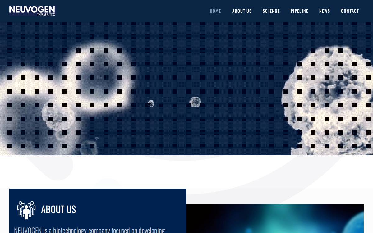Neuvogen website preview
