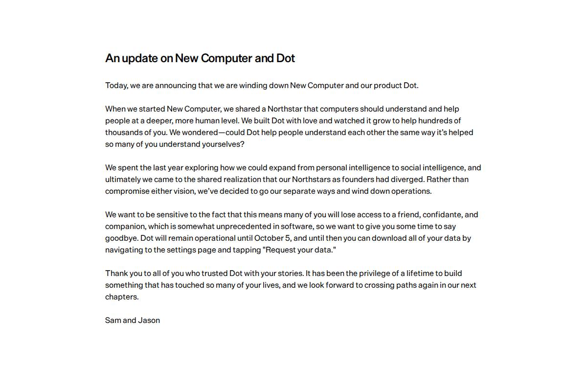 New Computer website preview