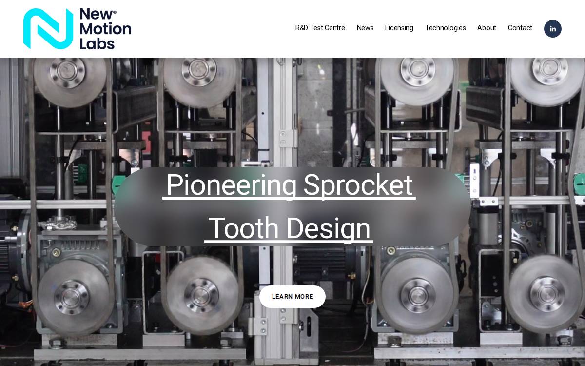 New Motion Labs website preview