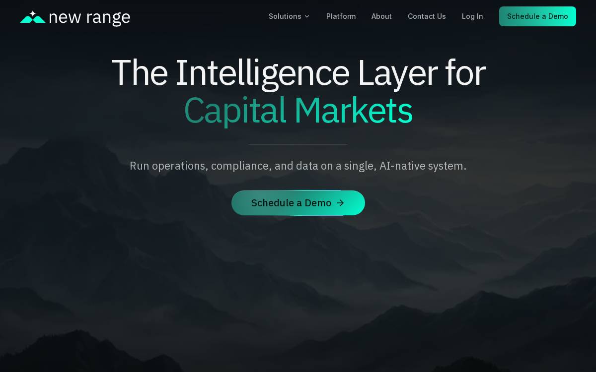 New Range website preview