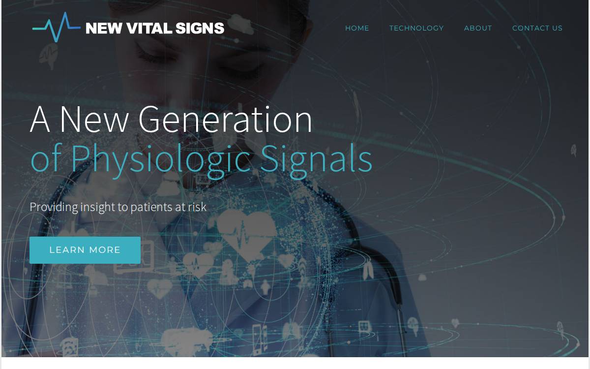 New Vital Signs website preview