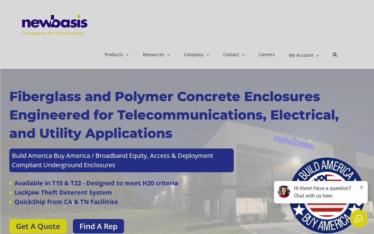 NewBasis website preview