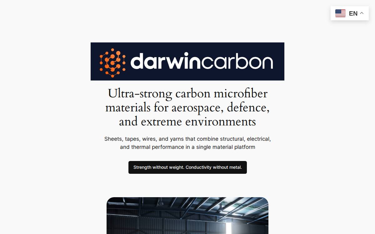 New Carbon website preview