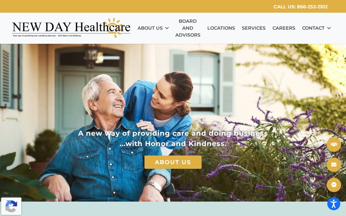 Newdayhealthcare website preview