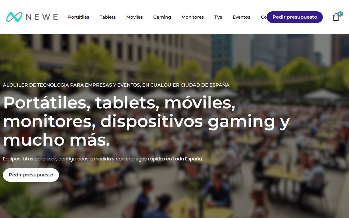 Newe website preview