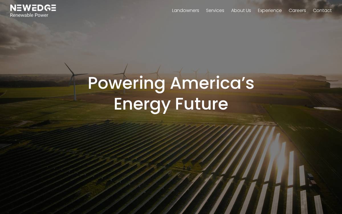Newedgepower website preview