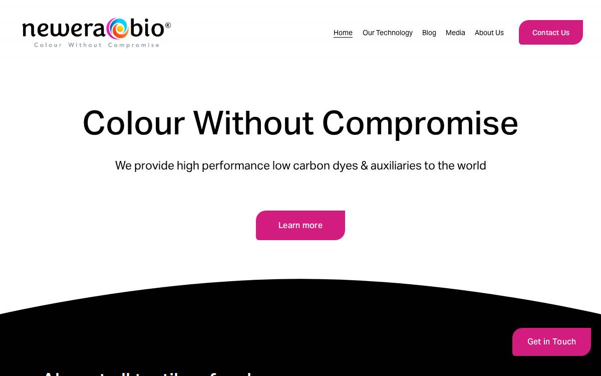 NewEra Bio website preview