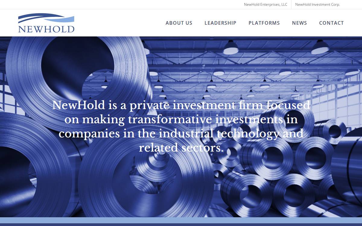 Newhold Enterprises website preview
