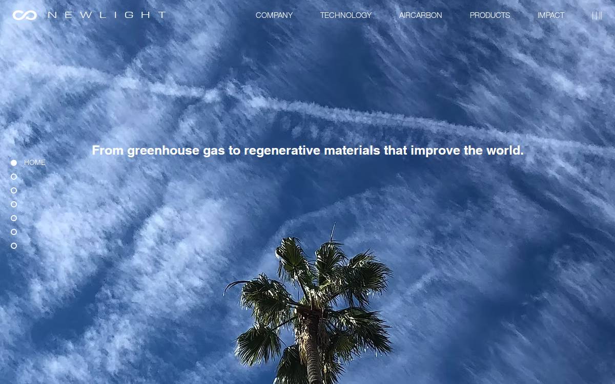 Newlight website preview