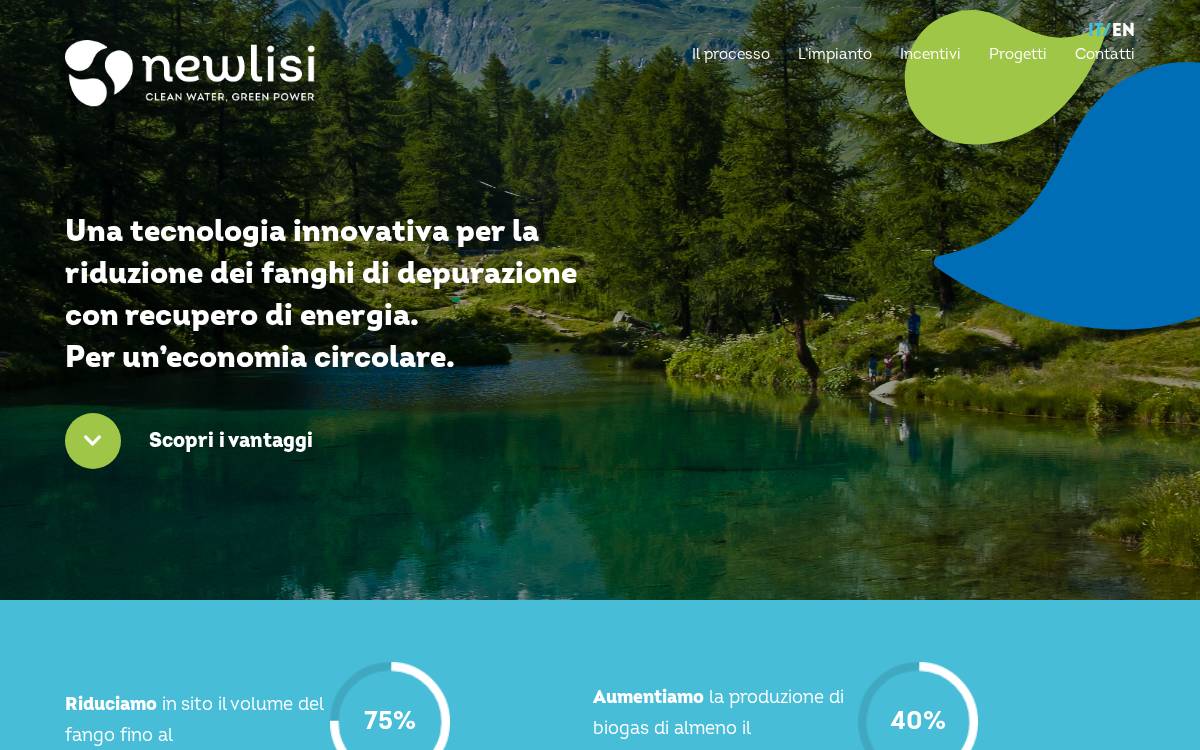 Newlisi website preview