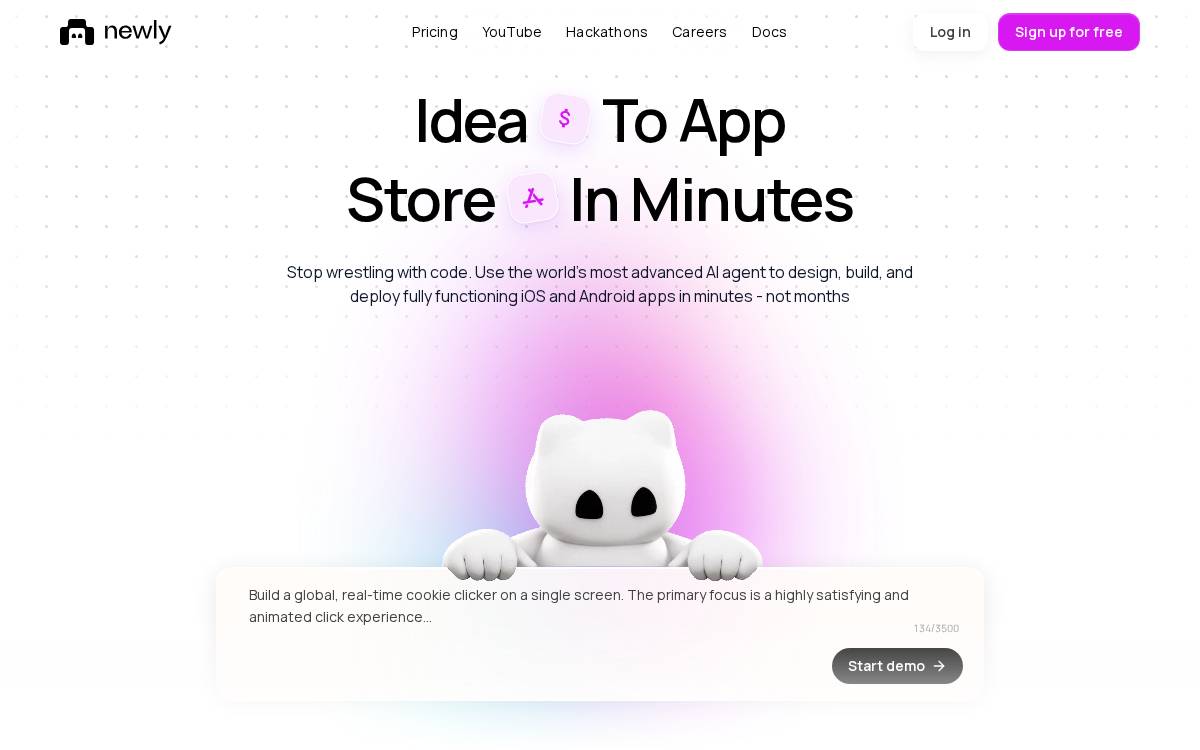 Newly website preview