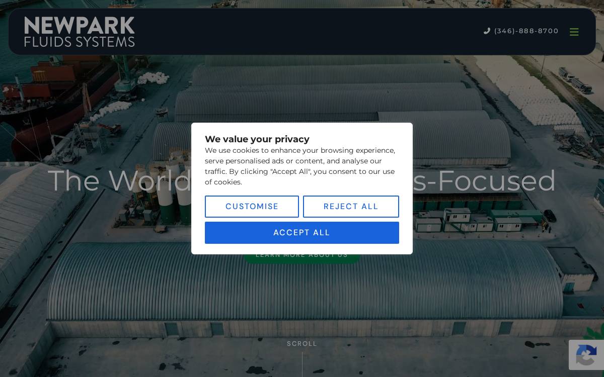 Newpark website preview