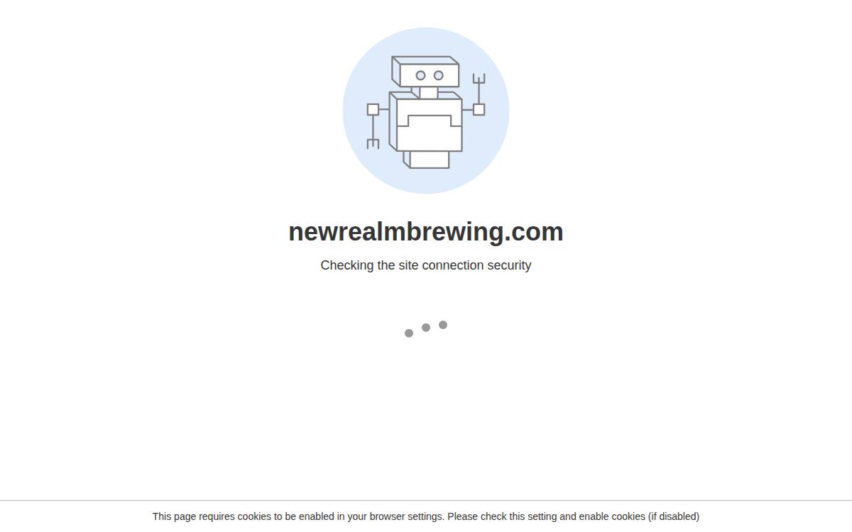 Newrealmbrewing website preview