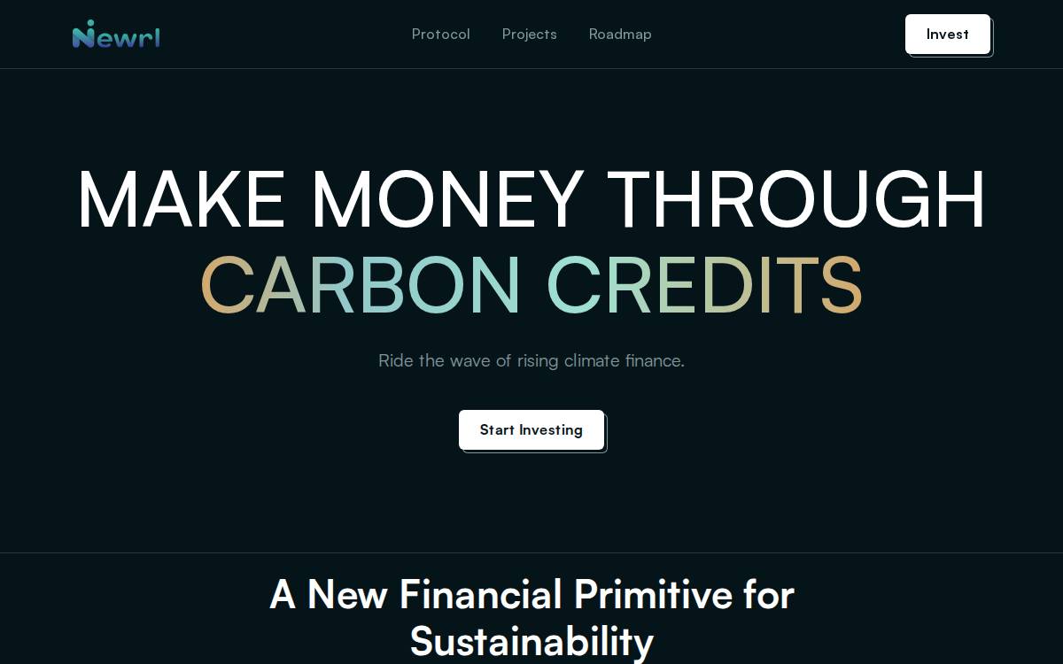 Newrl website preview