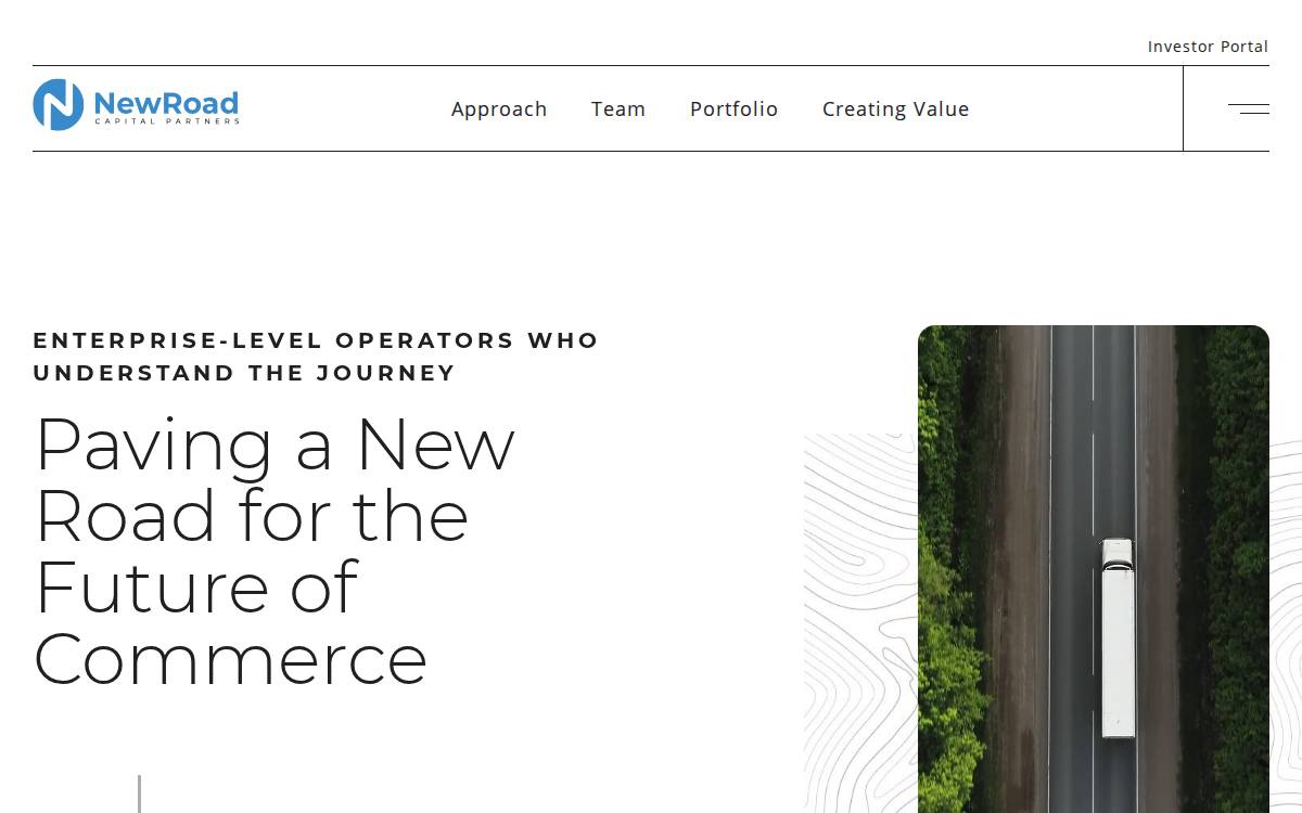 NewRoad website preview