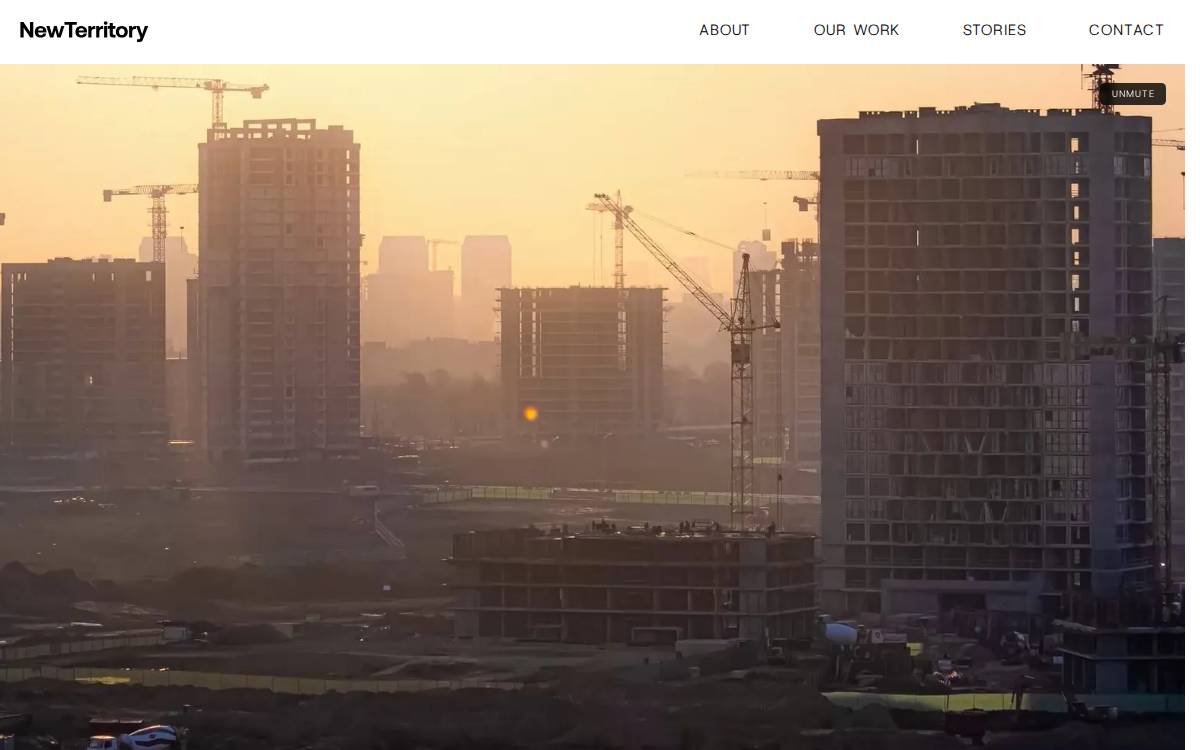 NewTerritory website preview
