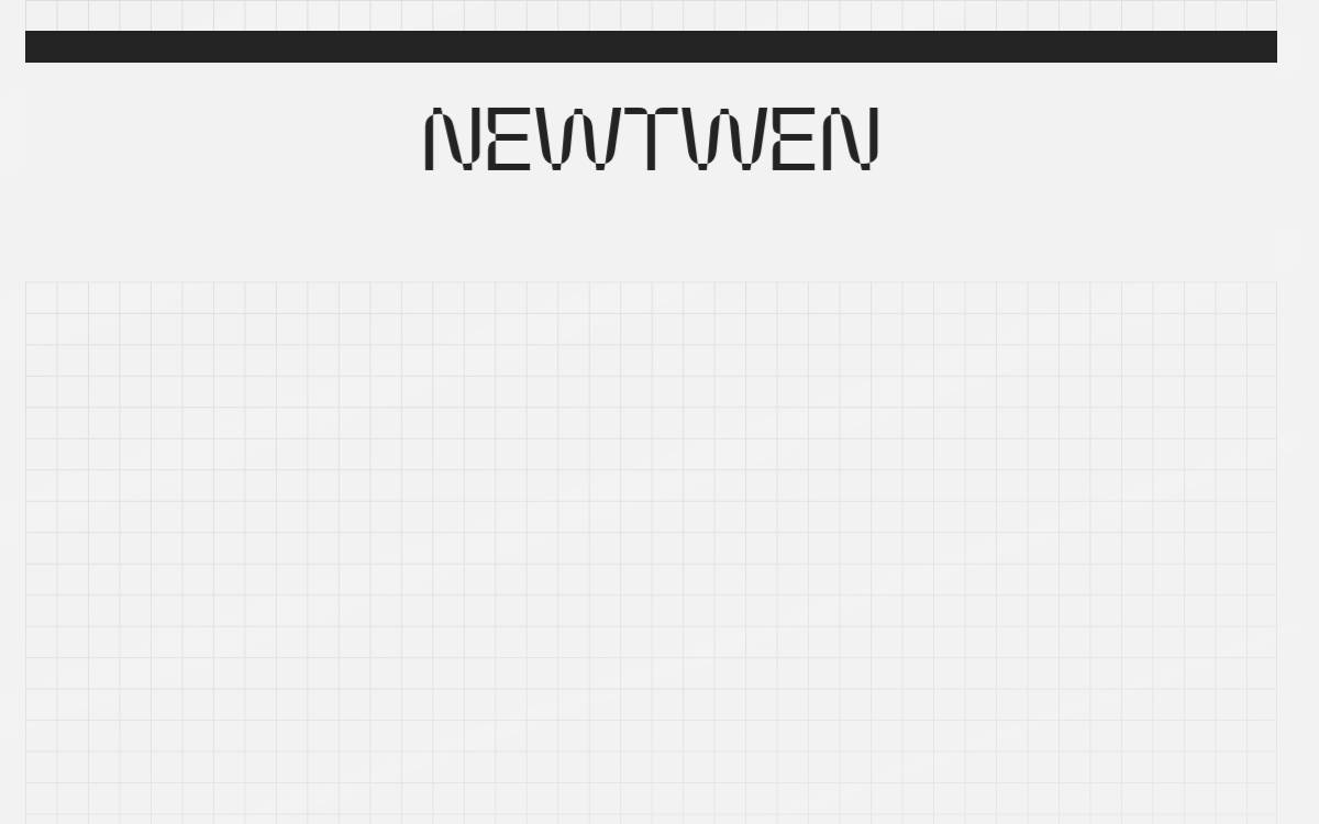 Newtwen website preview