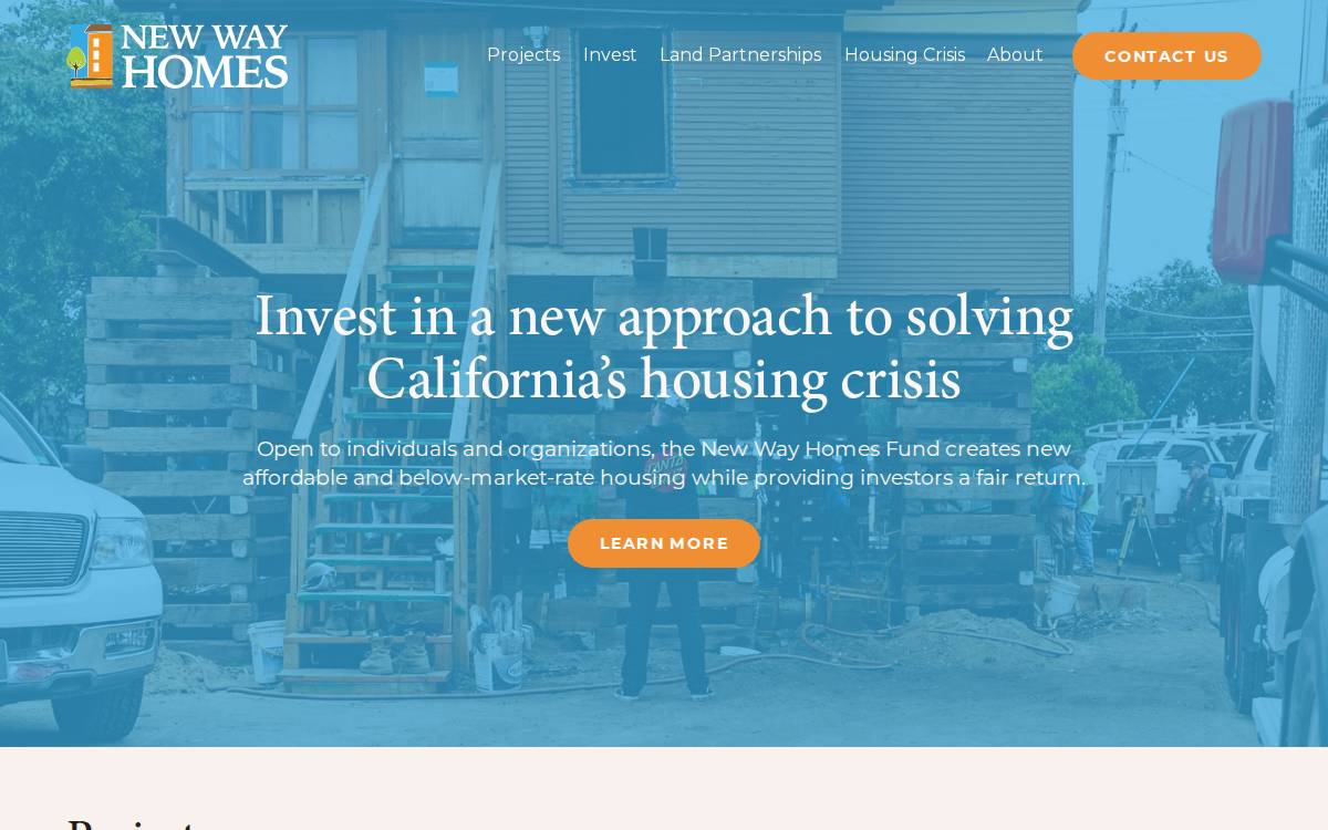 Newwayhomes website preview
