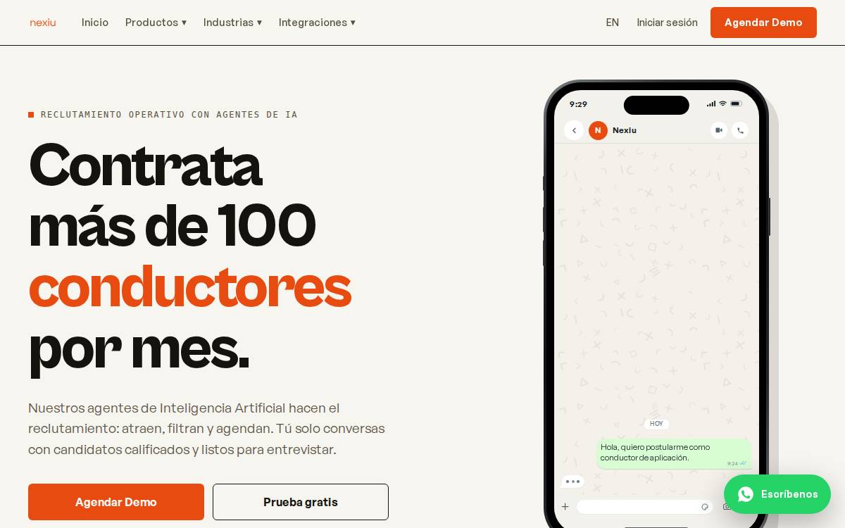 Nexiu AI LLC website preview