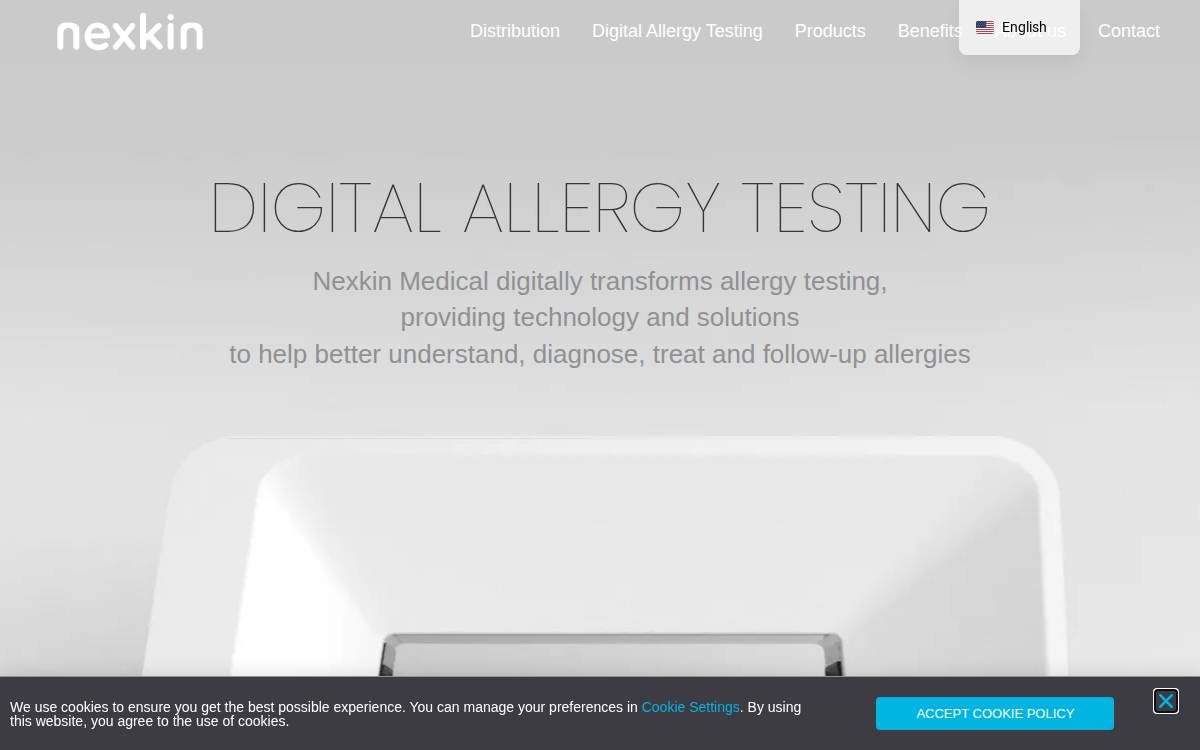 Nexkin Medical website preview