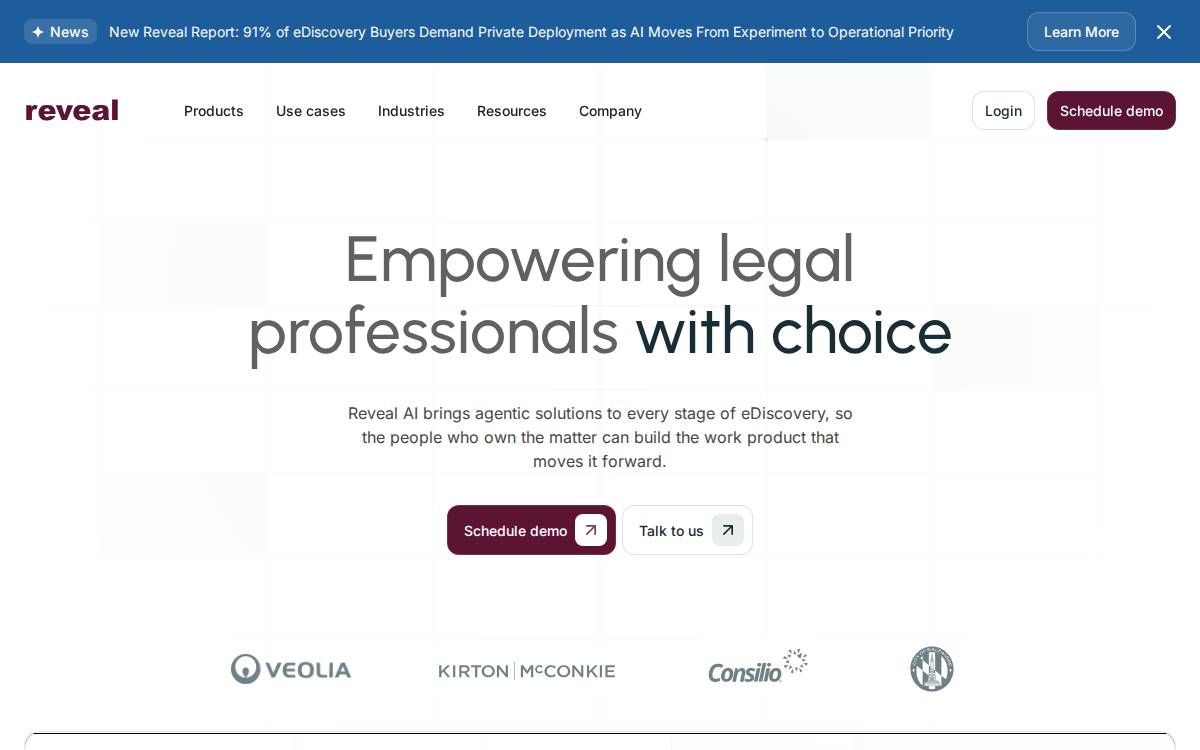 NexLP website preview
