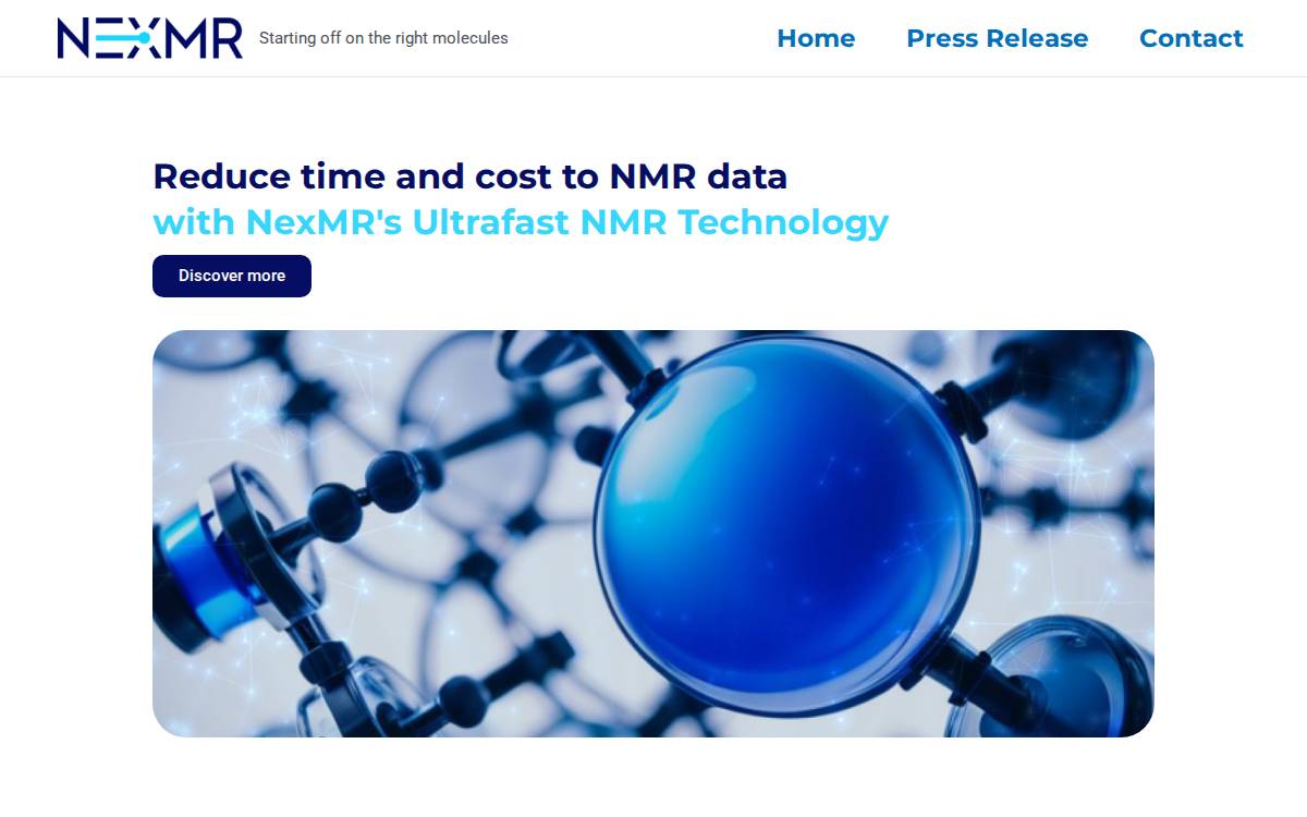 Nexmr website preview