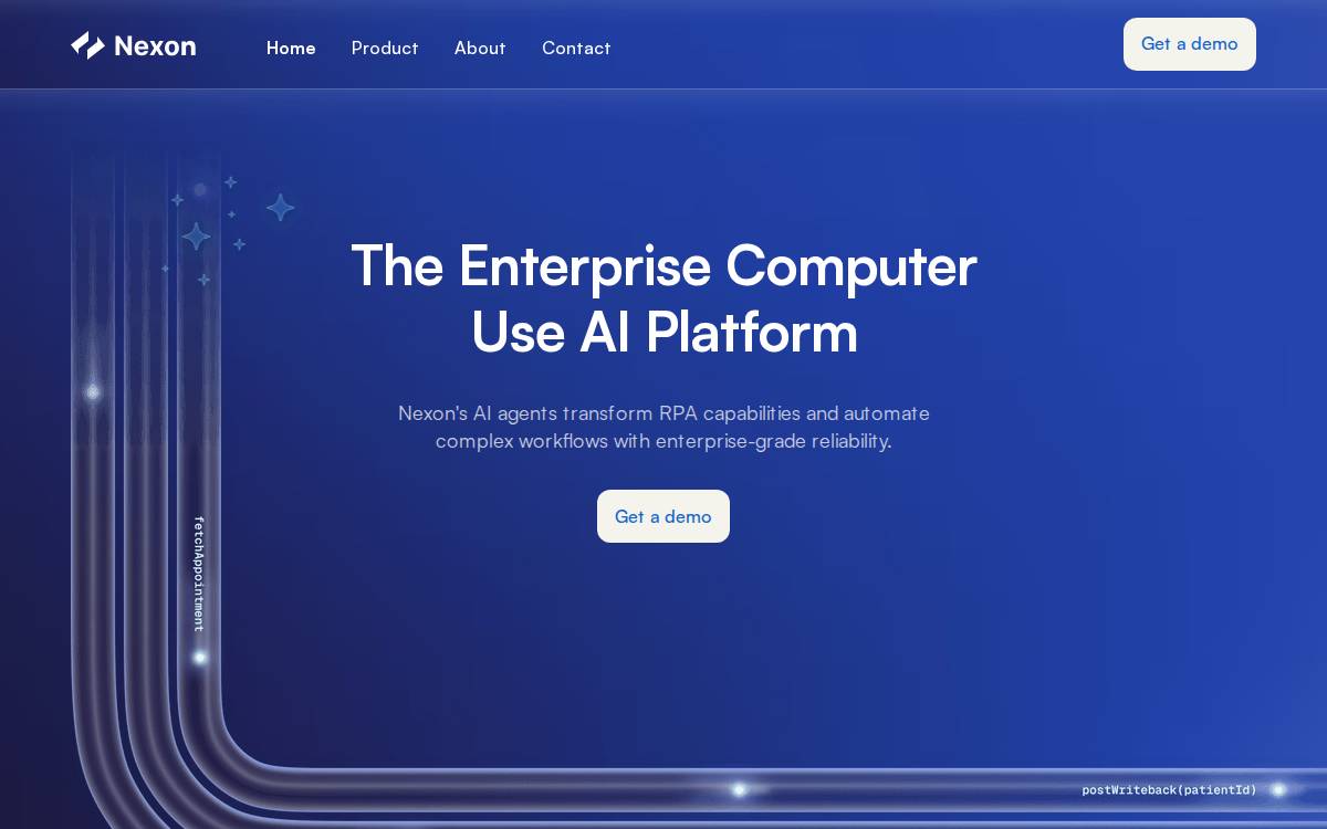 Nexon website preview