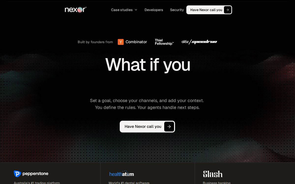Nexor website preview