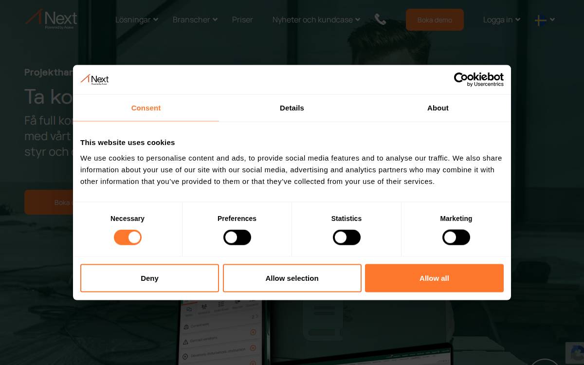 Next One Technology website preview