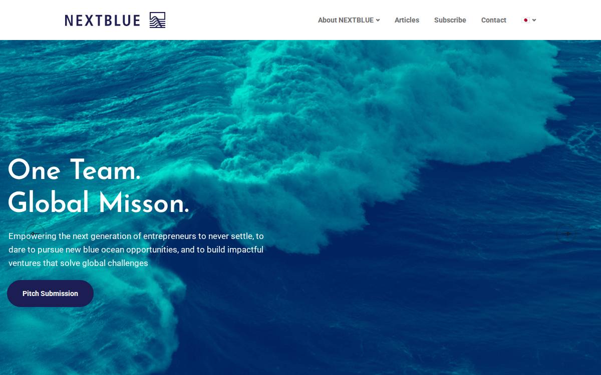 NEXTBLUE 2号ファンド website preview