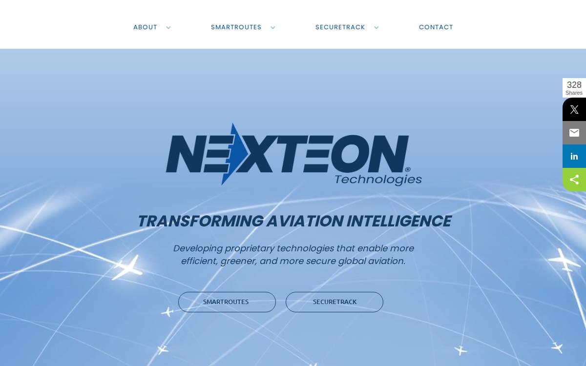 Nexteon website preview