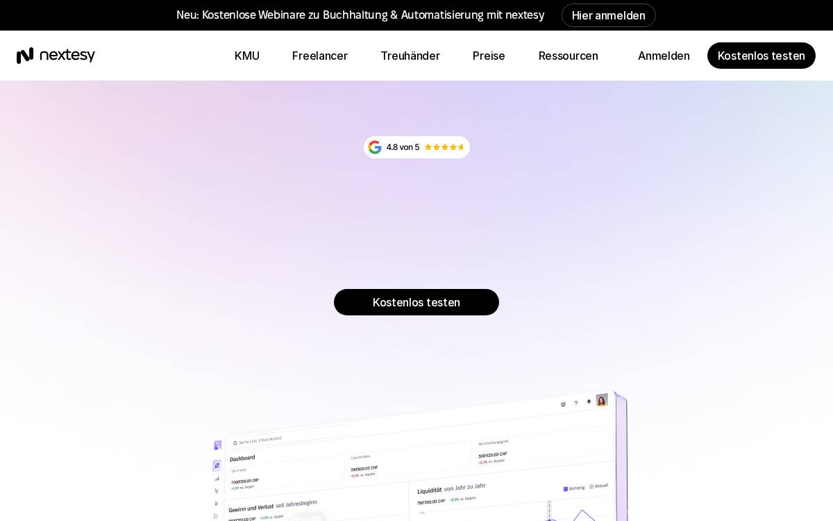 Nextesy website preview