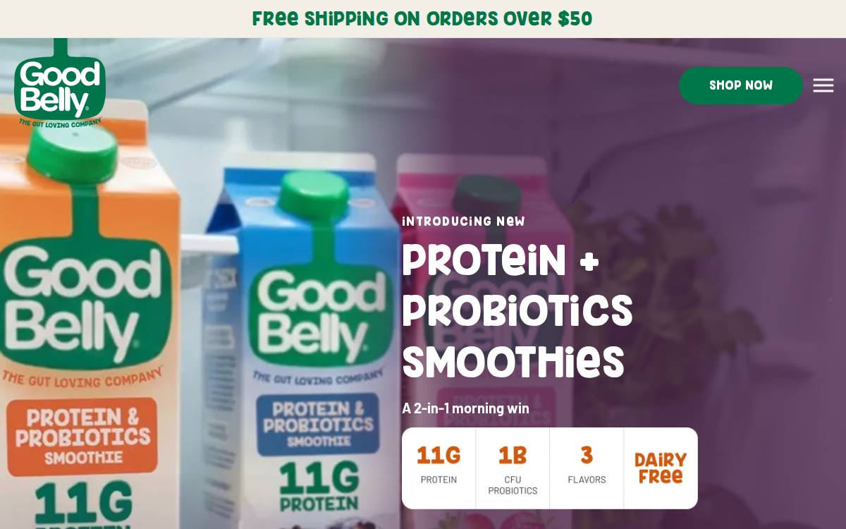 NextFoods website preview