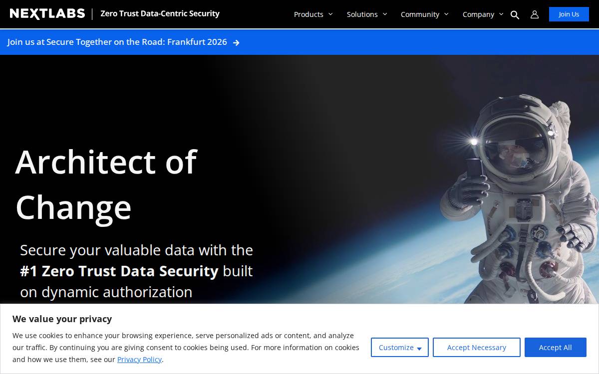NextLabs website preview