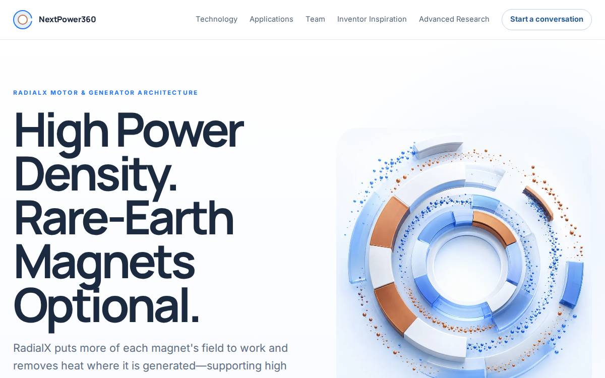 NextPower360 website preview