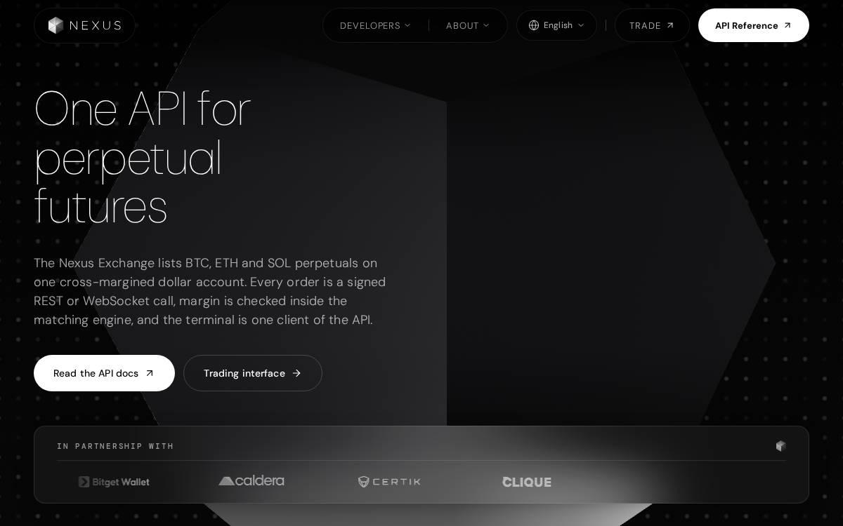 Nexus website preview