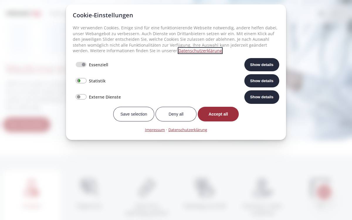 NEXUS AG website preview