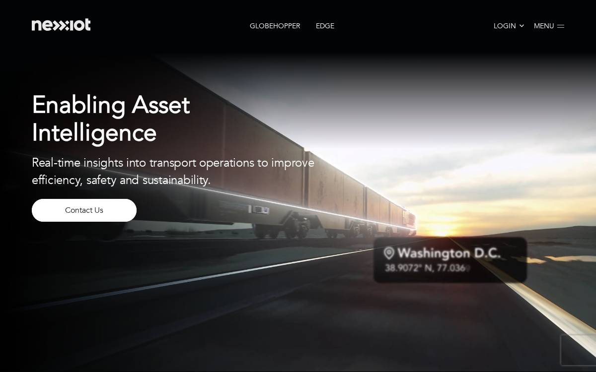 Nexxiot website preview