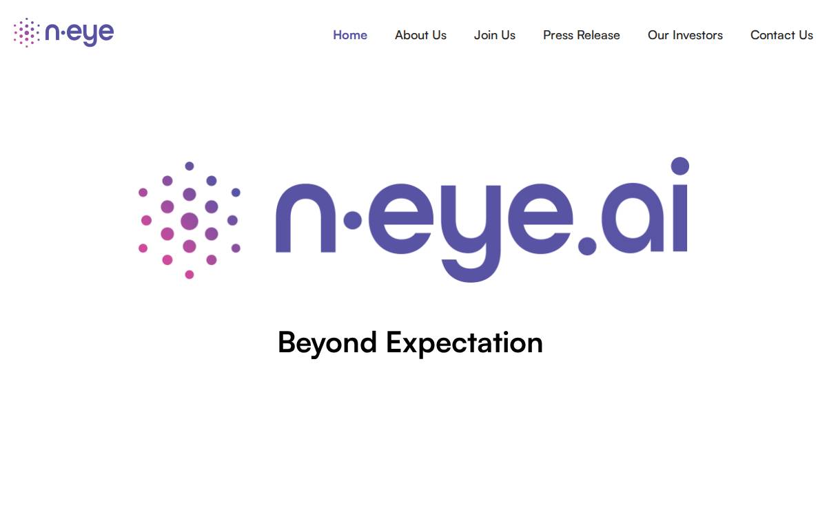 Neye website preview