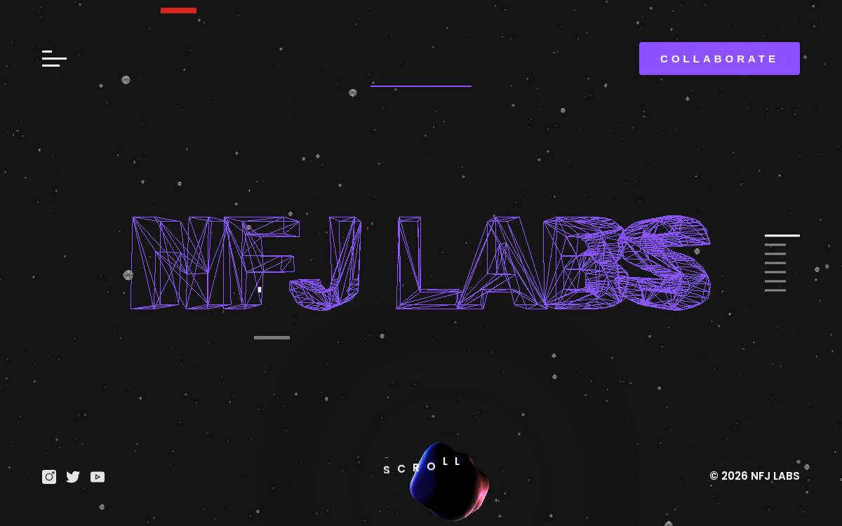 NFJ Labs website preview
